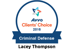 Avvo Client's Choice 2016 / Criminal Defense - Badge